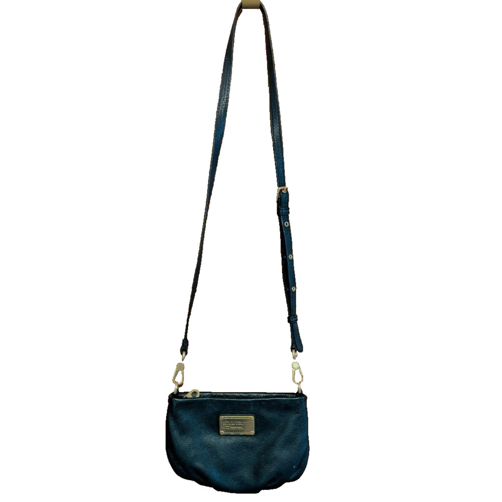 Marc By Marc Jacobs Q Percy Mini Crossbody Leather Black Bag‎ Purse - Picture 2 of 7